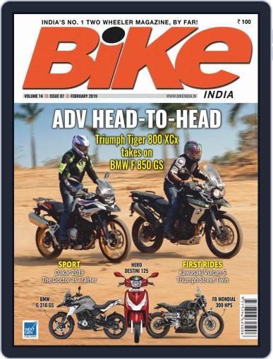 BIKE India February 1st, 2019 Digital Back Issue Cover