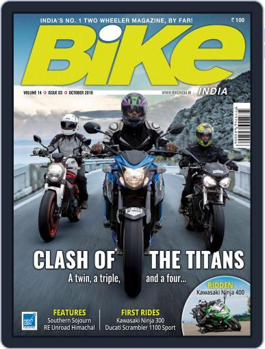 BIKE India October 1st, 2018 Digital Back Issue Cover