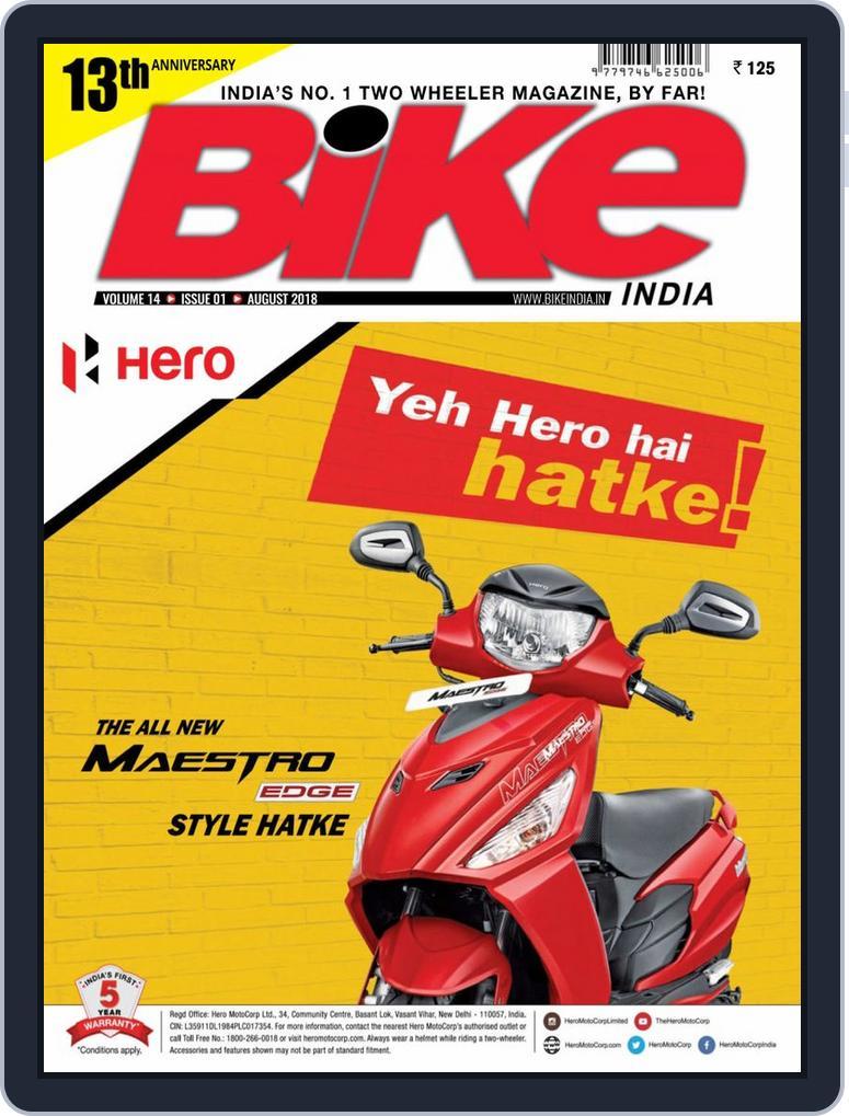 BIKE India (Digital) Subscription                    August 1st, 2018 Issue