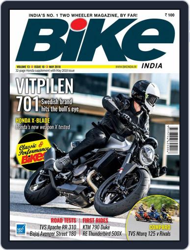 BIKE India May 1st, 2018 Digital Back Issue Cover