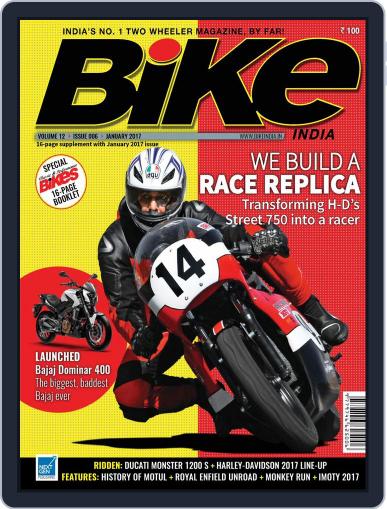 BIKE India January 1st, 2017 Digital Back Issue Cover
