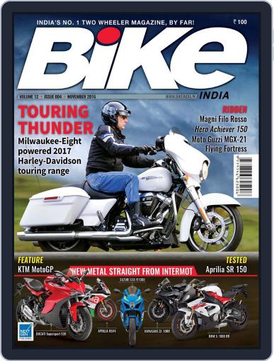 BIKE India November 5th, 2016 Digital Back Issue Cover