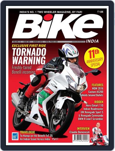 BIKE India August 10th, 2016 Digital Back Issue Cover