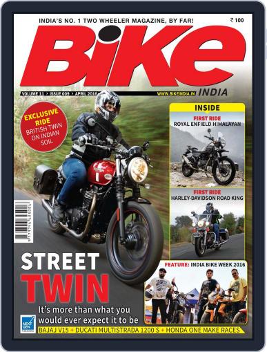 BIKE India April 5th, 2016 Digital Back Issue Cover