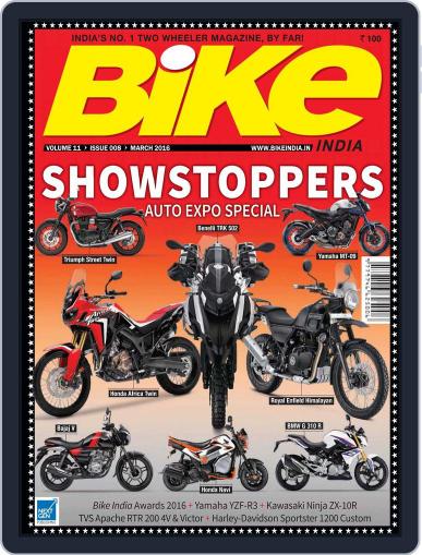 BIKE India March 5th, 2016 Digital Back Issue Cover
