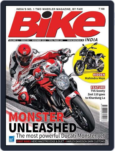 BIKE India October 30th, 2015 Digital Back Issue Cover