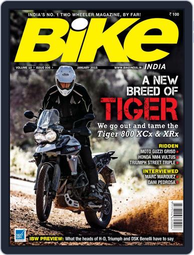 BIKE India January 5th, 2015 Digital Back Issue Cover