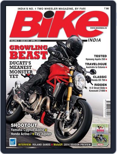 BIKE India April 4th, 2014 Digital Back Issue Cover