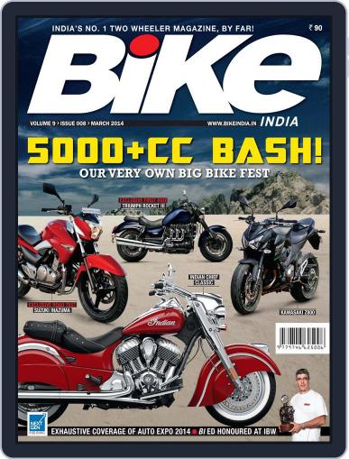 BIKE India March 7th, 2014 Digital Back Issue Cover