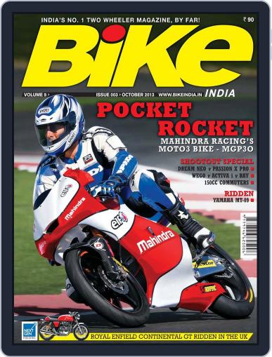 BIKE India October 3rd, 2013 Digital Back Issue Cover
