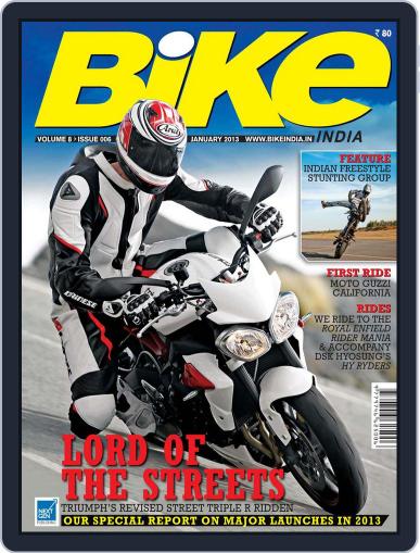 BIKE India January 4th, 2013 Digital Back Issue Cover