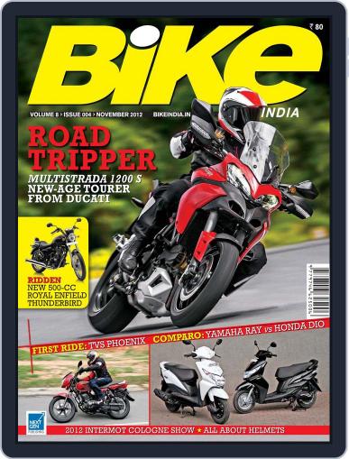 BIKE India November 5th, 2012 Digital Back Issue Cover