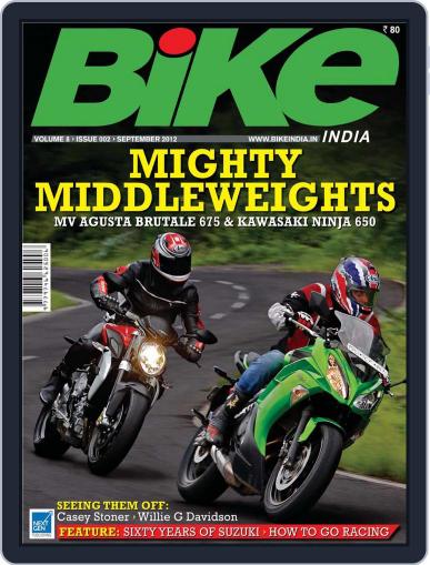BIKE India September 3rd, 2012 Digital Back Issue Cover