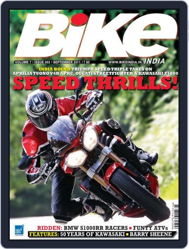 BIKE India September 6th, 2011 Digital Back Issue Cover