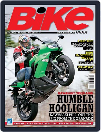 BIKE India July 7th, 2011 Digital Back Issue Cover