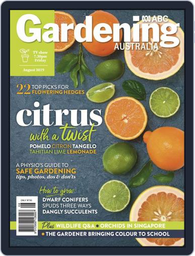 Gardening Australia August 1st, 2019 Digital Back Issue Cover