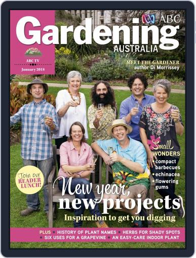 Gardening Australia January 1st, 2018 Digital Back Issue Cover