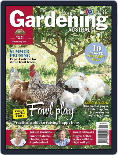 Gardening Australia February 1st, 2017 Digital Back Issue Cover