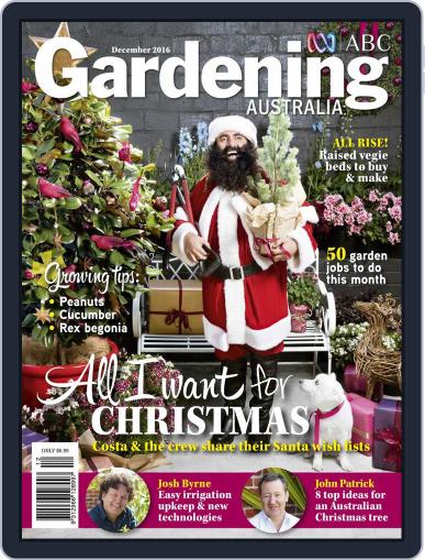 Gardening Australia December 1st, 2016 Digital Back Issue Cover