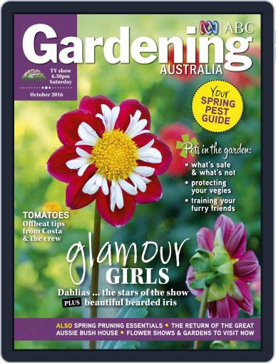 Gardening Australia October 1st, 2016 Digital Back Issue Cover
