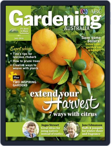 Gardening Australia June 12th, 2016 Digital Back Issue Cover