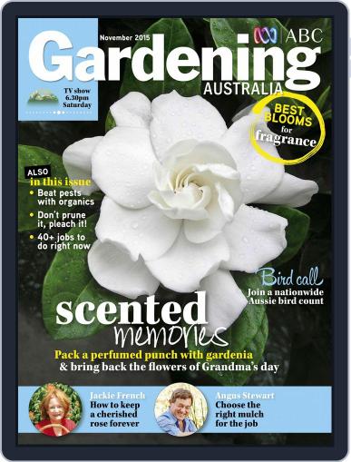Gardening Australia November 1st, 2015 Digital Back Issue Cover
