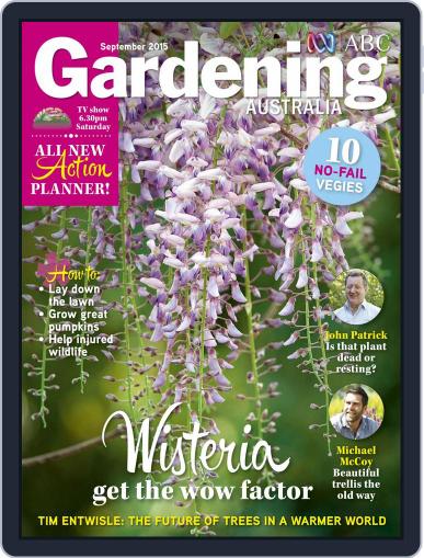 Gardening Australia September 1st, 2015 Digital Back Issue Cover