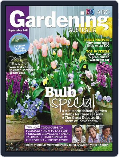 Gardening Australia August 10th, 2014 Digital Back Issue Cover