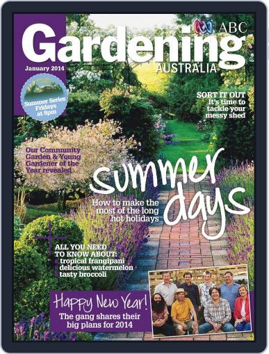Gardening Australia December 13th, 2013 Digital Back Issue Cover