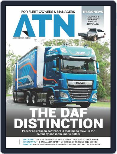 Australasian Transport News (ATN) March 1st, 2020 Digital Back Issue Cover