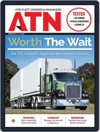 Australasian Transport News (ATN) January 1st, 2017 Digital Back Issue Cover