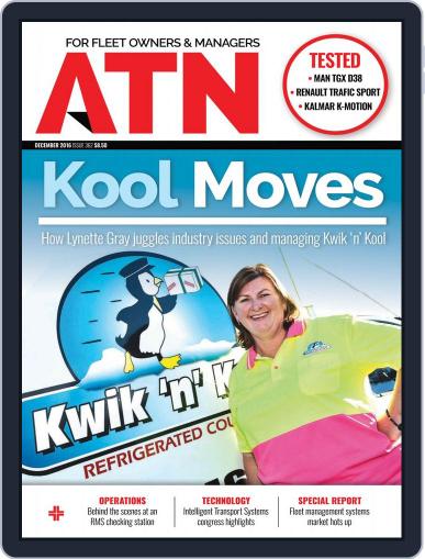Australasian Transport News (ATN) December 1st, 2016 Digital Back Issue Cover