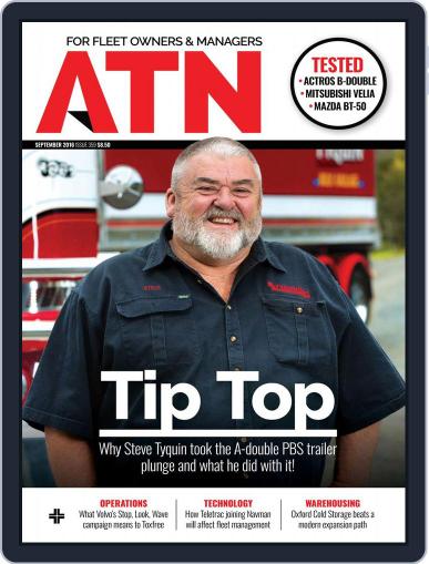 Australasian Transport News (ATN) September 1st, 2016 Digital Back Issue Cover