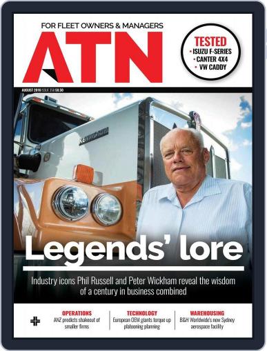 Australasian Transport News (ATN) August 1st, 2016 Digital Back Issue Cover