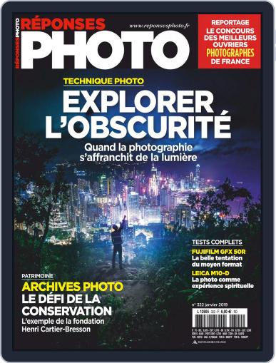 Réponses Photo January 1st, 2019 Digital Back Issue Cover