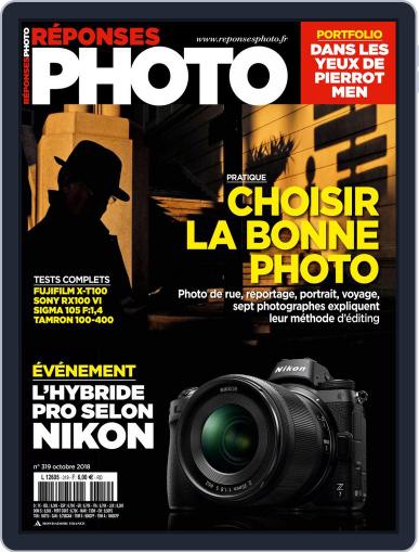 Réponses Photo October 1st, 2018 Digital Back Issue Cover