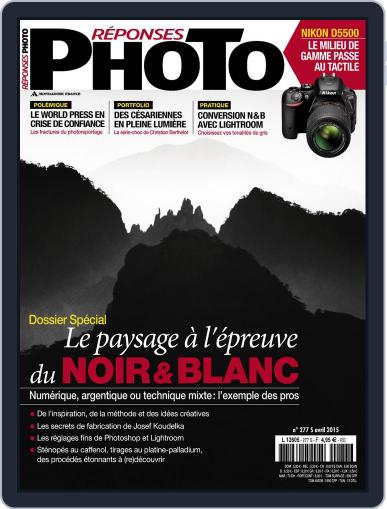 Réponses Photo March 12th, 2015 Digital Back Issue Cover