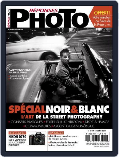 Réponses Photo October 16th, 2014 Digital Back Issue Cover