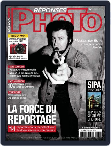 Réponses Photo August 9th, 2012 Digital Back Issue Cover