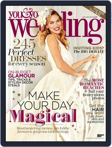 You and Your Wedding December 1st, 2016 Digital Back Issue Cover