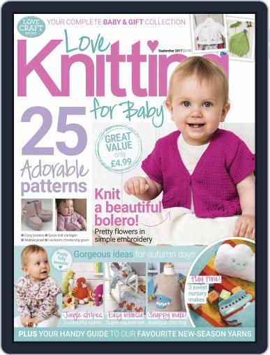 Love Knitting for Baby September 1st, 2017 Digital Back Issue Cover
