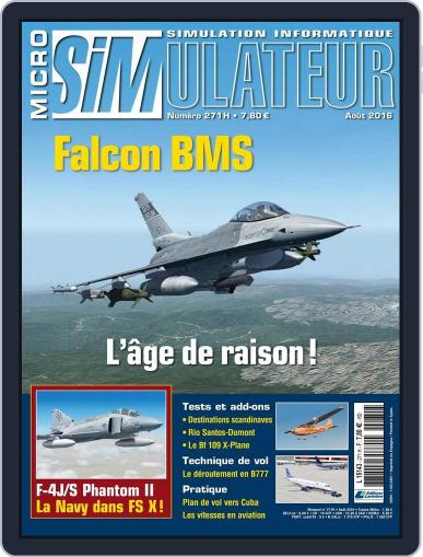 Micro Simulateur August 3rd, 2016 Digital Back Issue Cover