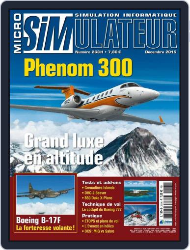 Micro Simulateur December 2nd, 2015 Digital Back Issue Cover