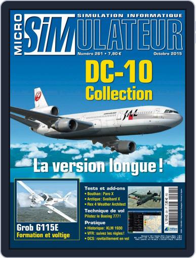 Micro Simulateur October 1st, 2015 Digital Back Issue Cover