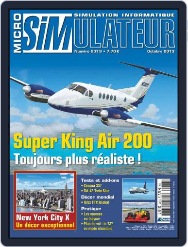 Micro Simulateur October 2nd, 2013 Digital Back Issue Cover