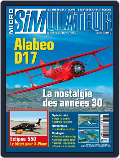 Micro Simulateur July 1st, 2013 Digital Back Issue Cover