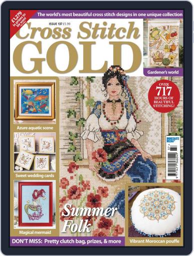 Cross Stitch Gold March 28th, 2017 Digital Back Issue Cover