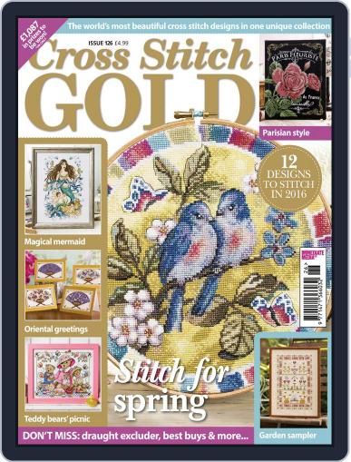 Cross Stitch Gold January 1st, 2016 Digital Back Issue Cover