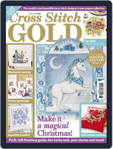 Cross Stitch Gold October 16th, 2013 Digital Back Issue Cover