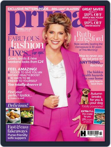 Prima UK November 1st, 2018 Digital Back Issue Cover